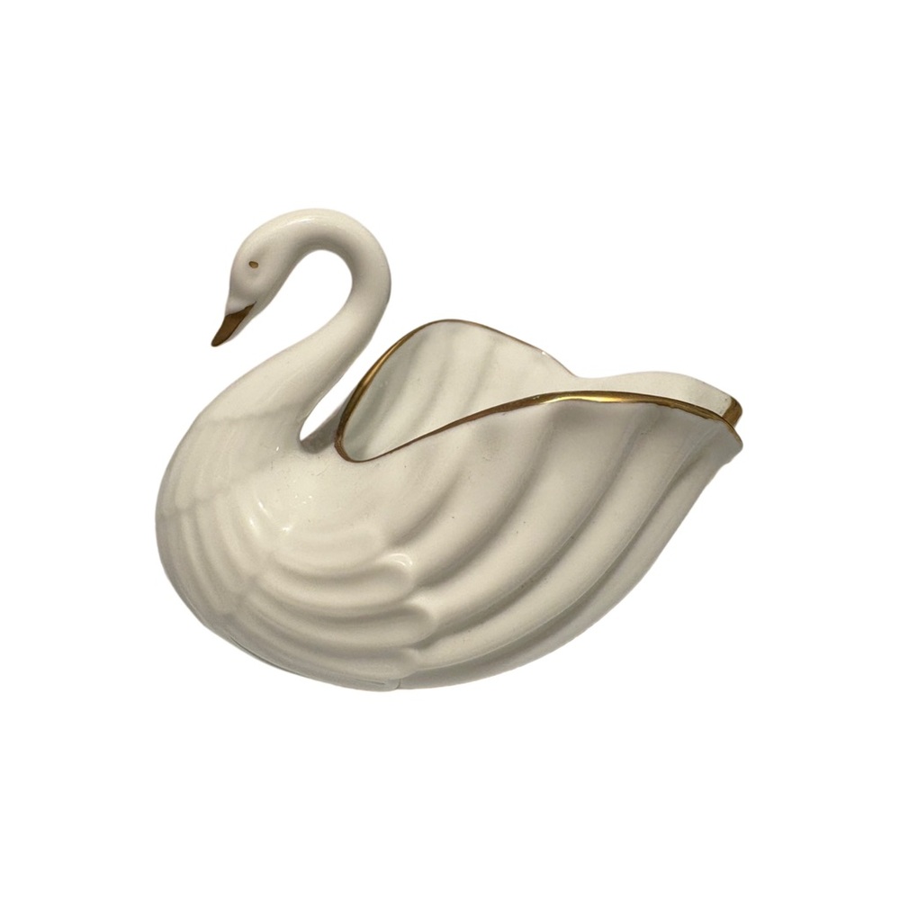 Dior White Porcelain Swan Dish